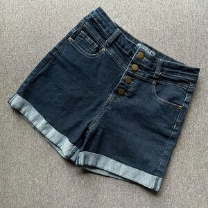 ModCloth High Waist Button Fly Shorts Size 6